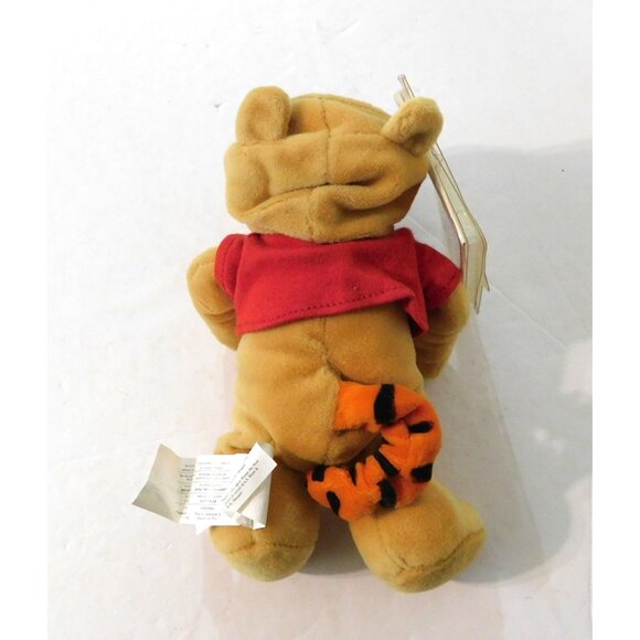 Disney Store Tigger As Pooh Mini Bean Bag Plush 8" Toy Halloween - Picture 5 of 6